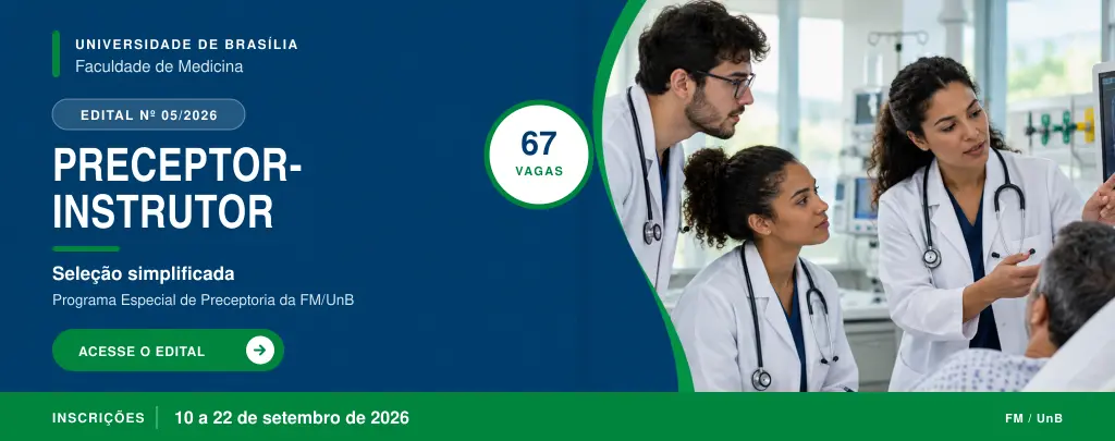 Resultado da seleção de preceptor-instrutor