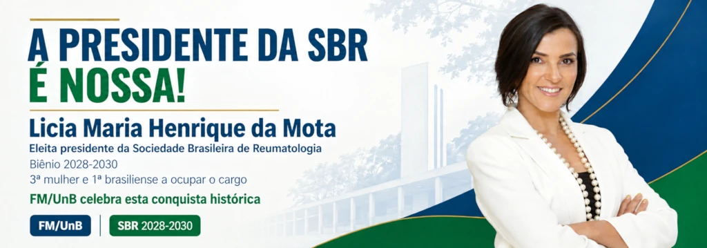 Licia Maria Henrique da Mota eleita presidente da Sociedade Brasileira de Reumatologia